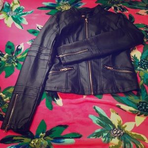 Leather jacket